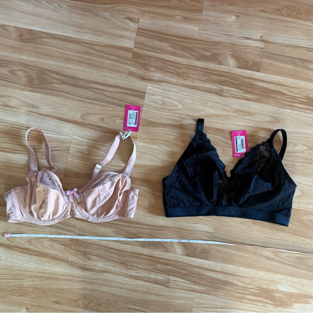 NWT Curvy Kate Bra Bundle - Sz 38DD
